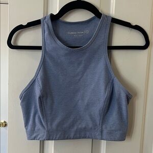 Outdoor Voices Slate Blue Crop Tank / Sport bra